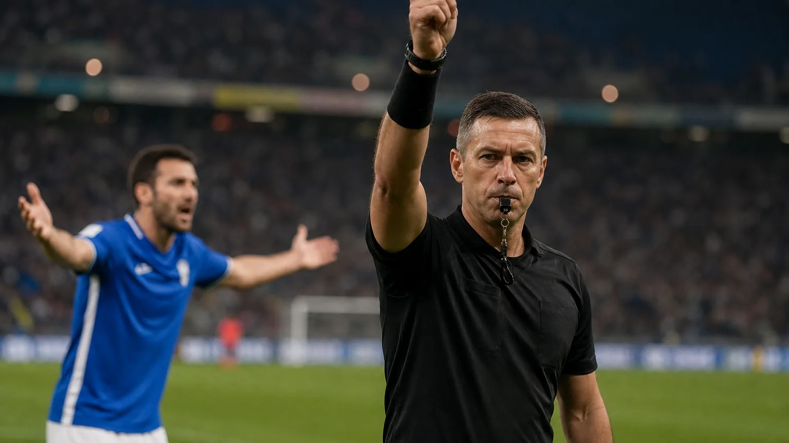 Carton jaune et carton rouge : règles et sanctions au football