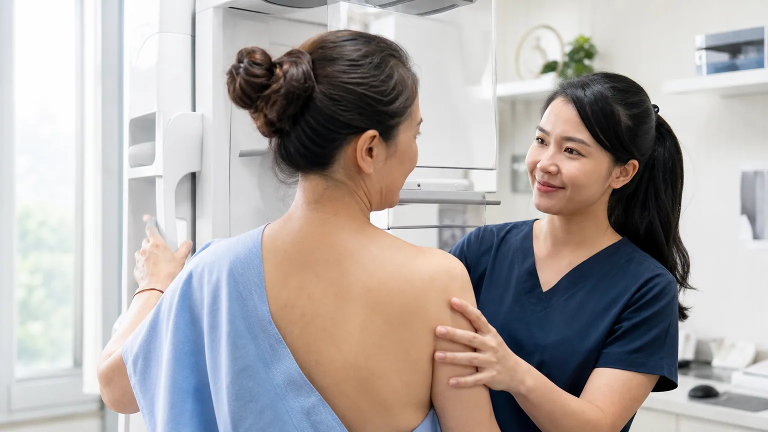 Dépistage du cancer du sein : âge, mammographie et déroulé