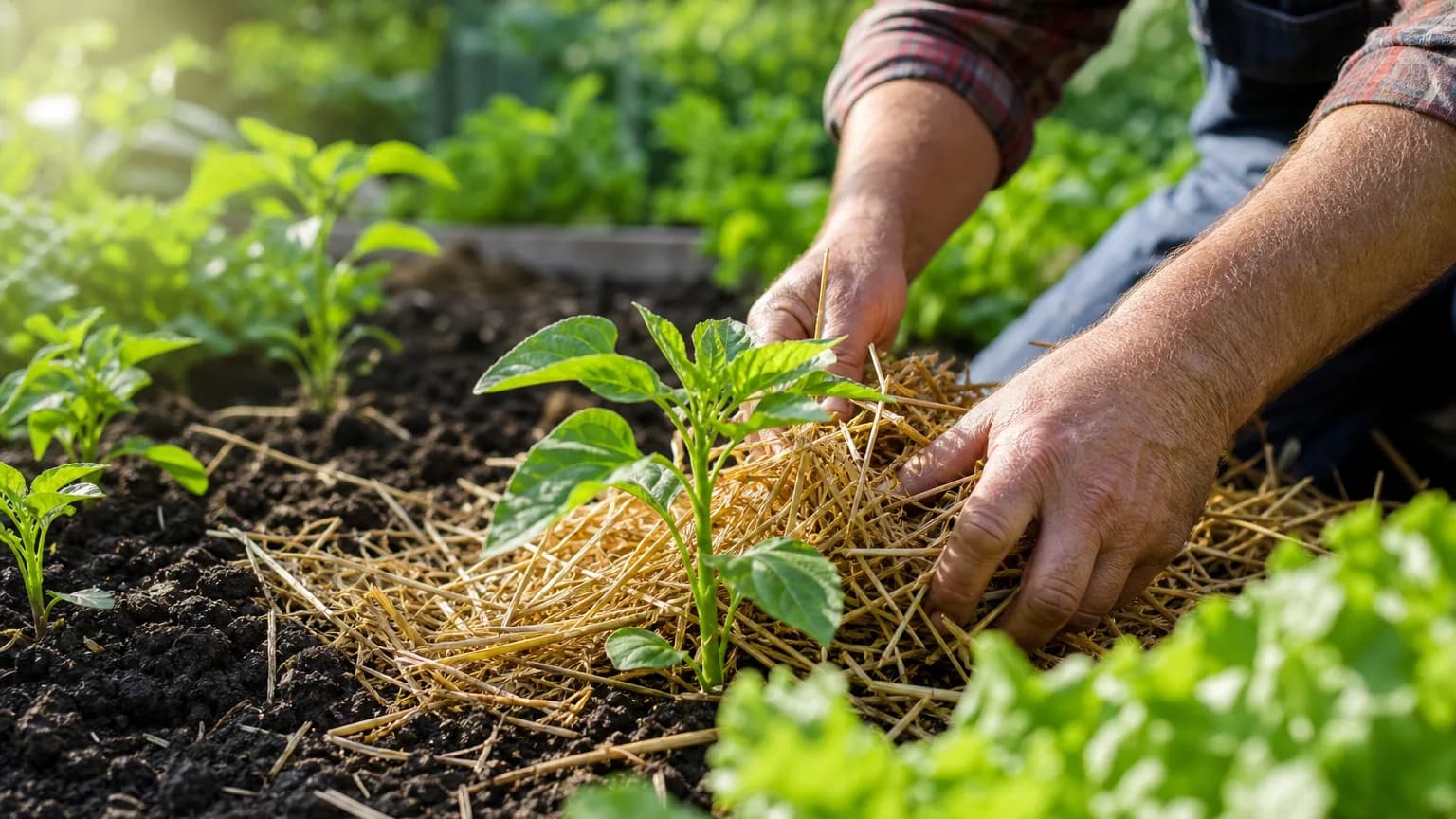 Paillage jardin : quel paillis choisir et comment l'utiliser